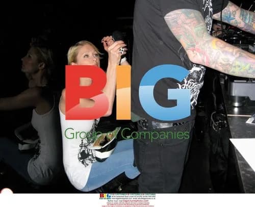 Paris Hilton and Benji Madden in Helsinki