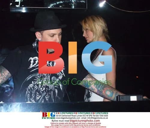 Paris Hilton and Benji Madden in Helsinki