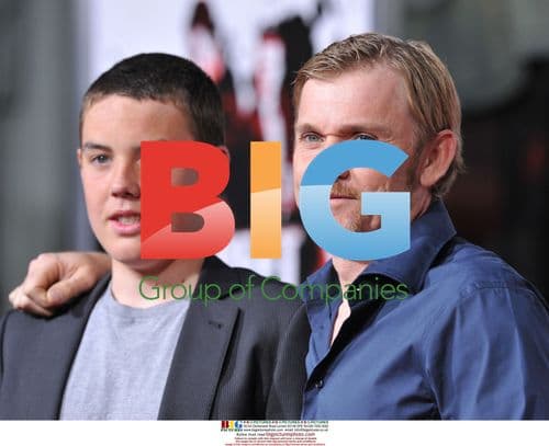 Rick Schroeder and Son at 'Street Kings' Premiere