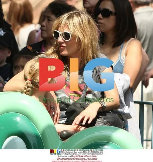 Kate Moss & Lila Grace at Disneyland