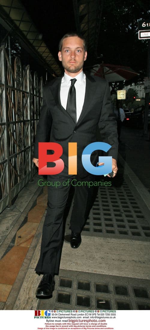 Tobey Maguire at Estee Stanley\'s Wedding