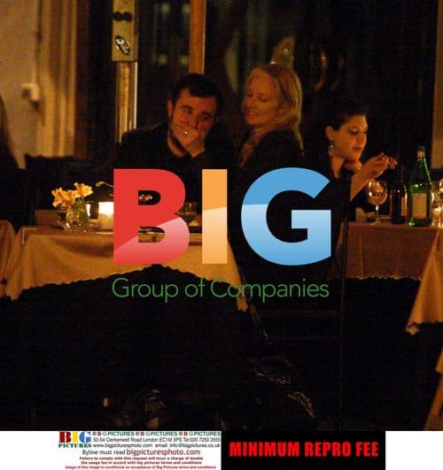 Joely Richardson and Evgeny Lebedev's Romantic Dinner