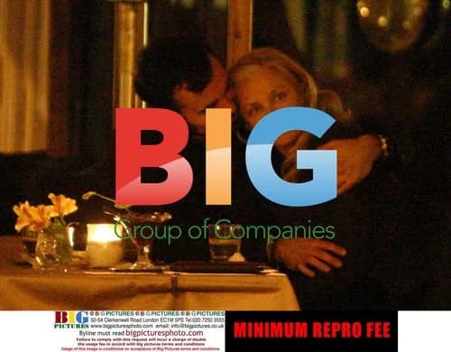 Joely Richardson's Romantic Dinner with Evgeny Lebedev