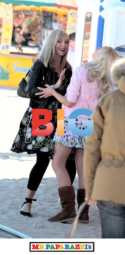 Eastenders Actresses Filming on Beach