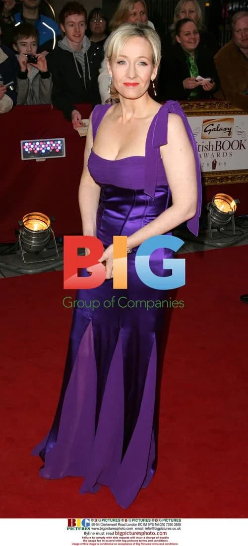JK Rowling at Galaxy British Book Awards