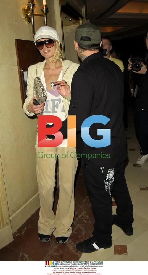 Paris Hilton and Benji Madden in London