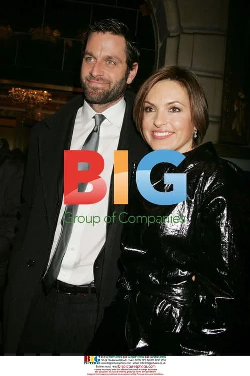 Peter Hermann and Mariska Hargitay at Broadway Play Opening