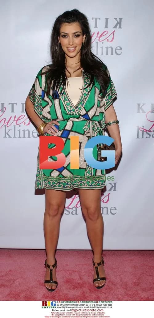 Kim Kardashian at Kritik Clothing Party