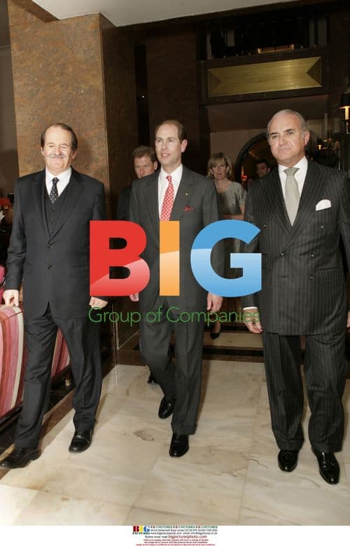 Prince Edward at Henrique Prize Event