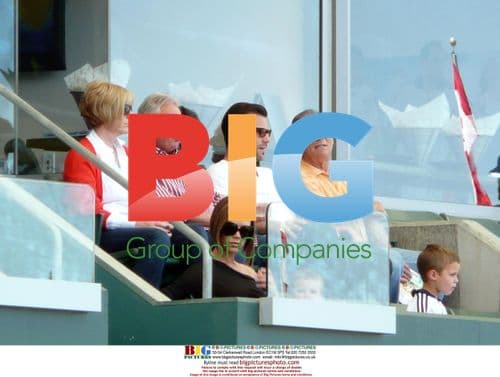 Victoria Beckham and family at Galaxy vs Toronto FC match