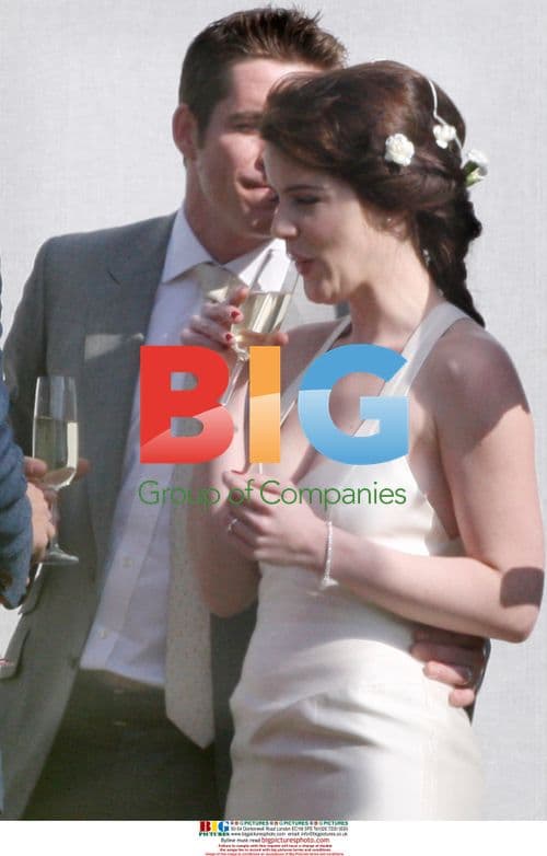 Michelle Ryan and Sean McGuire Filming