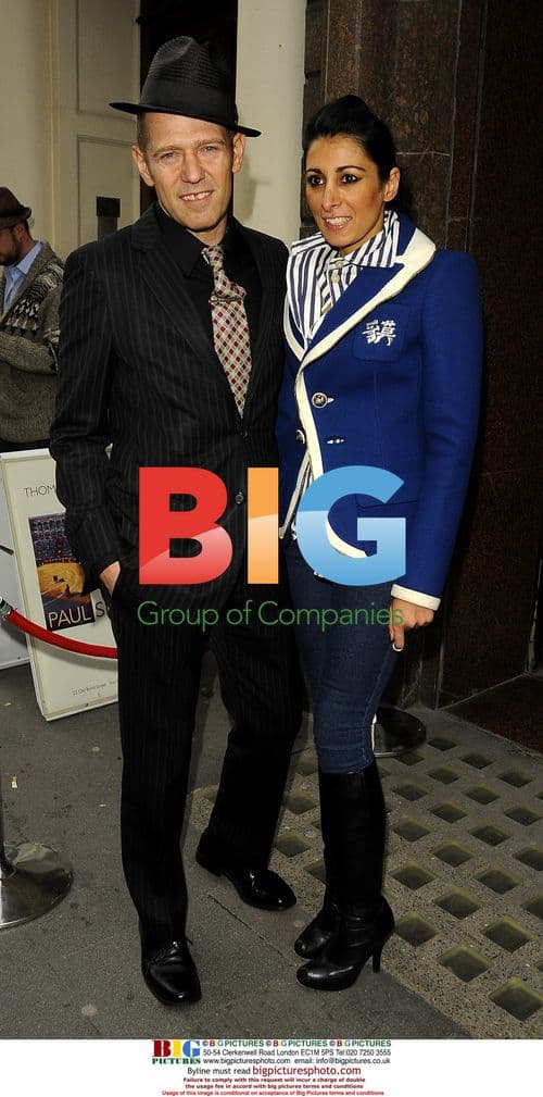 Paul Simonon and Serina Reece at Art Gallery Opening