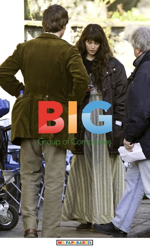 Gemma Arterton on set of Tess of the Durbervilles
