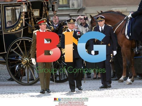 King Carl Gustav and Queen Silvia Host Luxembourg Royals