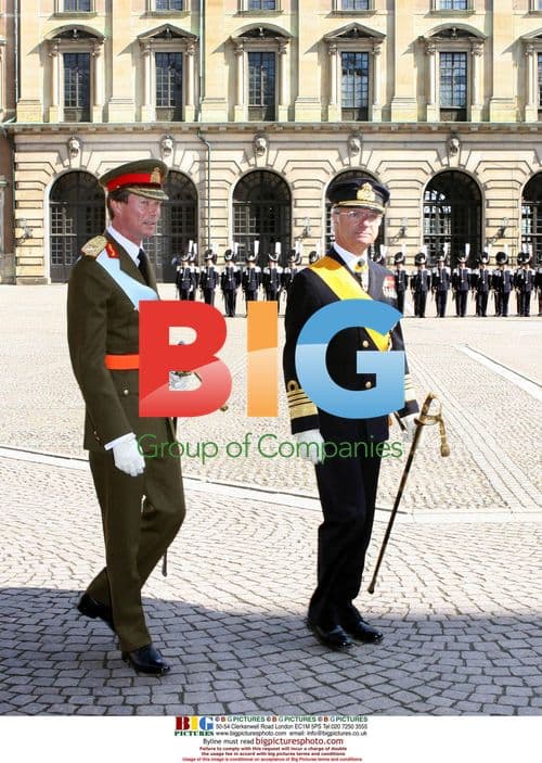 King Carl Gustav and Queen Silvia Welcome Luxembourg Royals