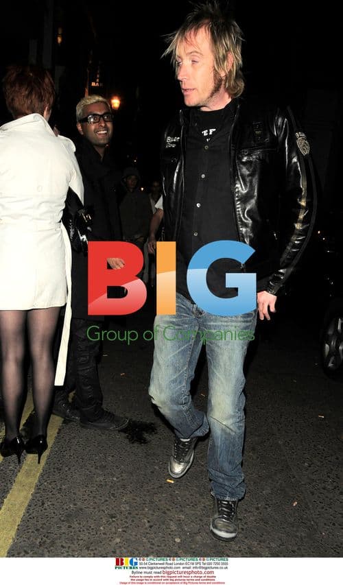 Rhys Ifans spotted in London