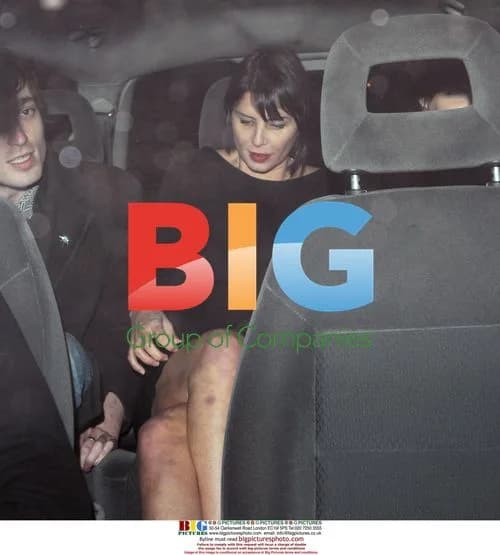 Sadie Frost Leaving Party with Bruised Legs