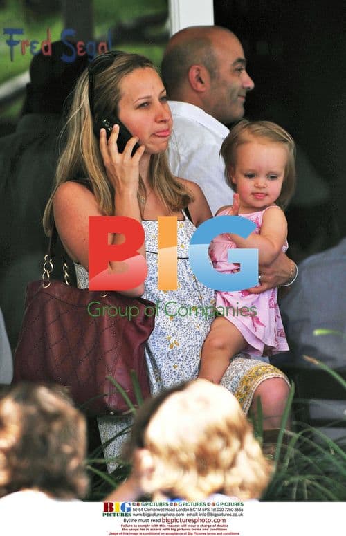 Tobey Maguire and Family on Melrose