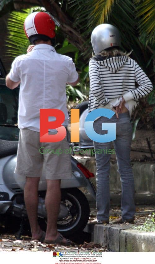 Naomi Watts and Liev Schreiber Spotted on Vespa