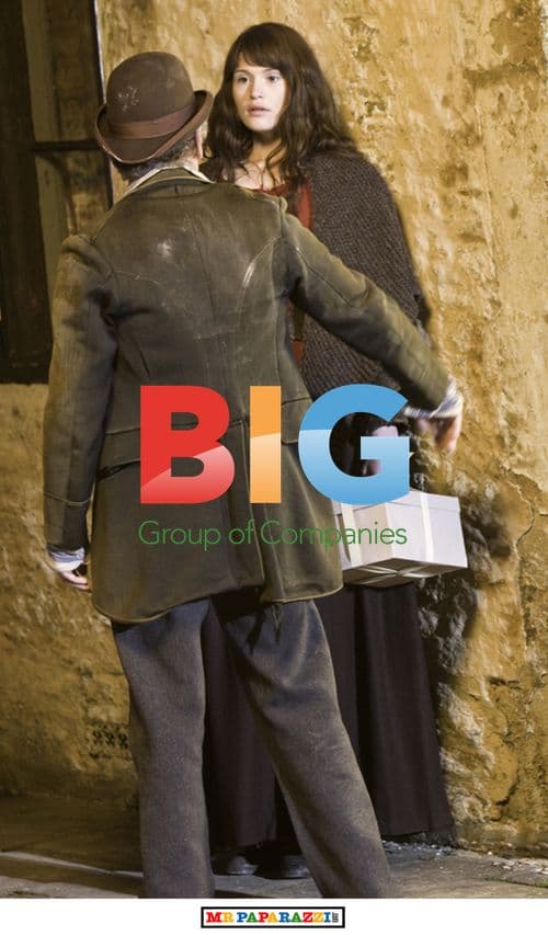 Gemma Arterton on set of Tess of the Durbervilles