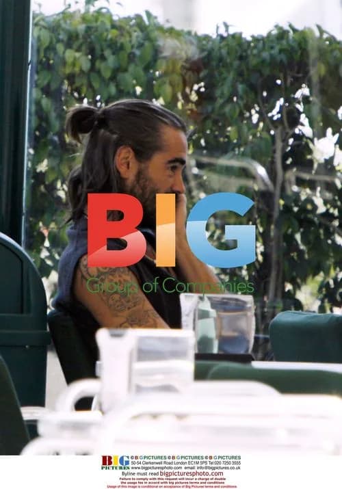 Colin Farrell Eating at Burger King in Alicante