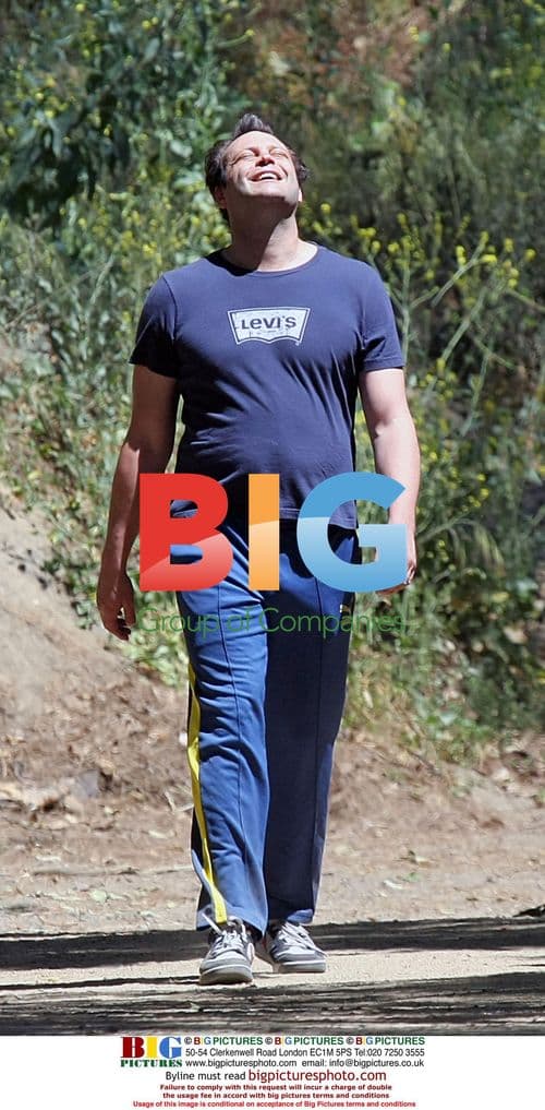 Vince Vaughn spotted in Griffith Park