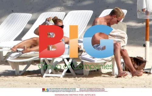 Billie Piper and Laurence Fox on Vacation