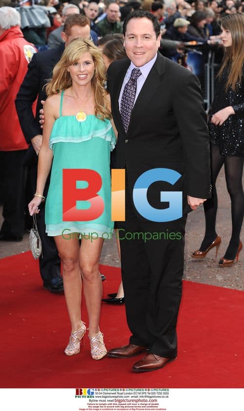 Jon Favreau and Joya Tillem at 'Iron Man' Premiere