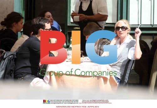 Joely Richardson and Evgeny Lebedev in Rome