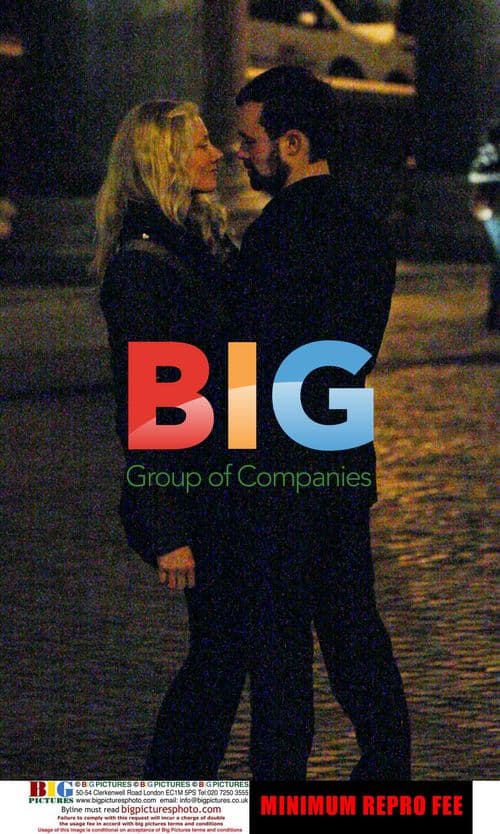 Joely Richardson and Evgeny Lebedev on Romantic Dinner