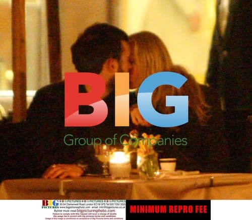 Joely Richardson and Evgeny Lebedev Dine in Rome