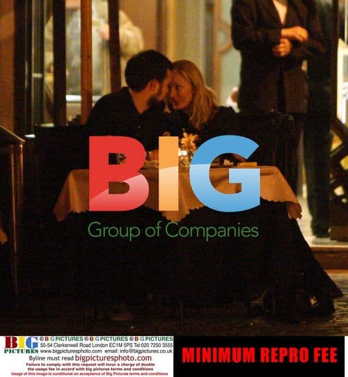 Joely Richardson and Evgeny Lebedev's Romantic Dinner in Rome