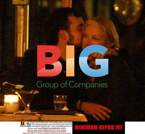 Joely Richardson and Evgeny Lebedev's Romantic Dinner in Rome