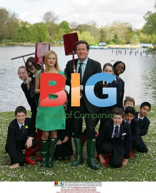 Piers Morgan and Fearne Cotton at Climate Cops Launch