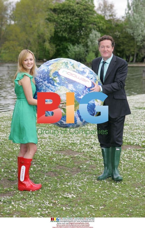 Piers Morgan, Fearne Cotton, and Students at Climate Cops Launch