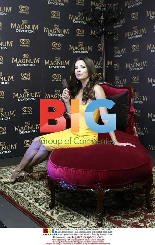 Eva Longoria Promotes Magnum Ice Cream