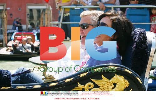 Colin Montgomerie and Wife Honeymoon in Venice