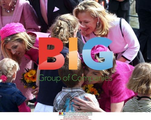 Queen at Queensday in Makkum