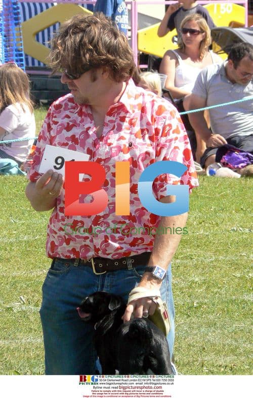 TV Host Jonathan Ross' Family at Dog Show