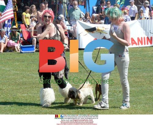 Jon Ross, Wife and Daughter at Dog Show