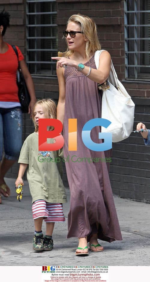 Kate Hudson Enjoys NYC Outing with Son Ryder