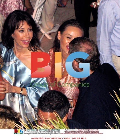 Prince Andrew in St Tropez with Designer