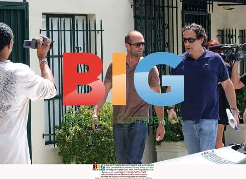 Jason Statham Leaves Car in LA