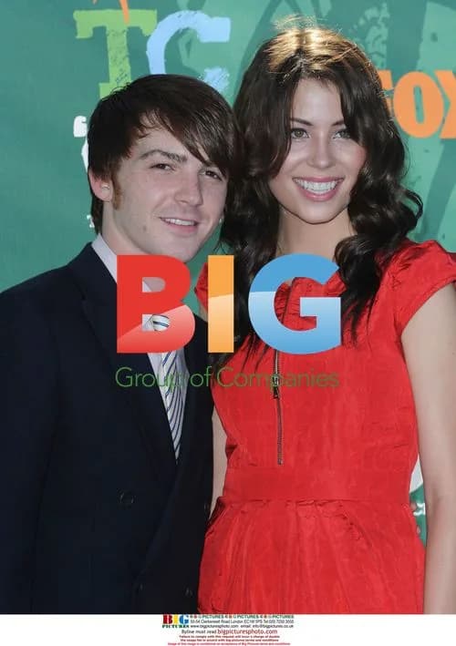 Drake Bell and Melissa Lingafelt at 2008 Teen Choice Awards