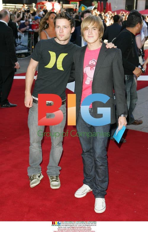 McFly at 'The X-Files' Premiere