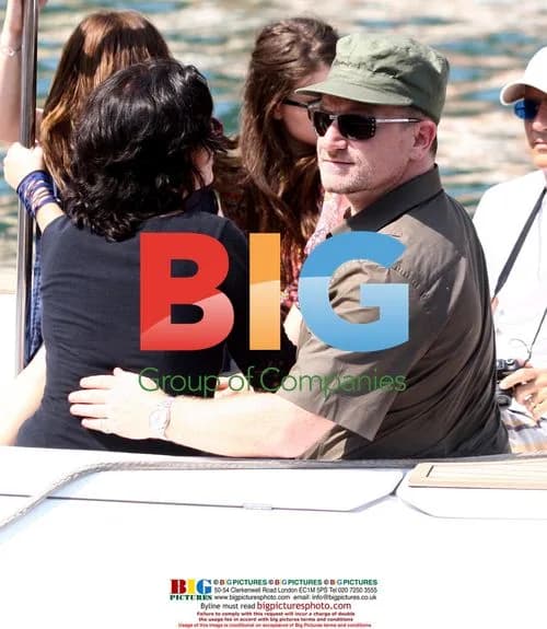 Bono and Wife Ali Relax on Holiday in Italy