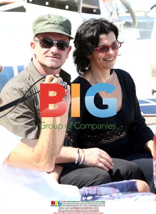 Bono and Ali Hewson on holiday in Portofino
