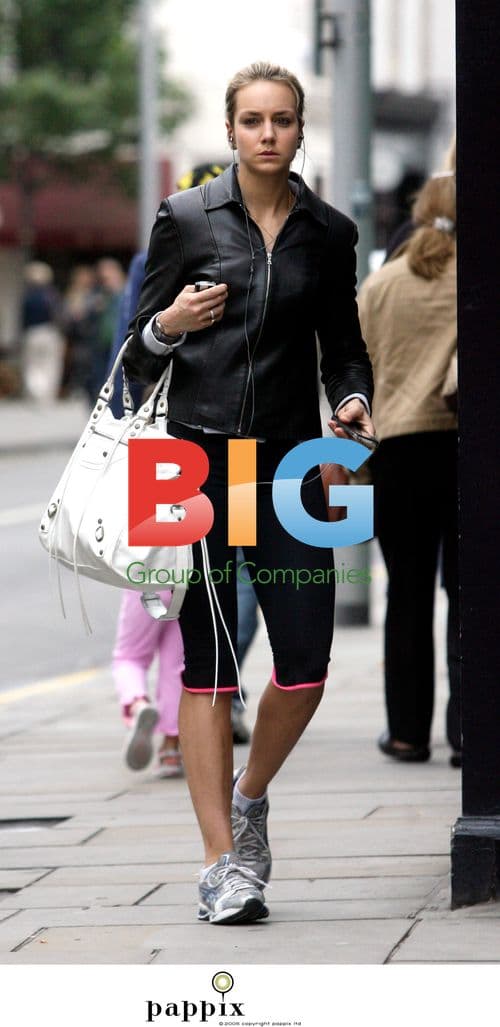 Lady Isabella Harvey Out in London