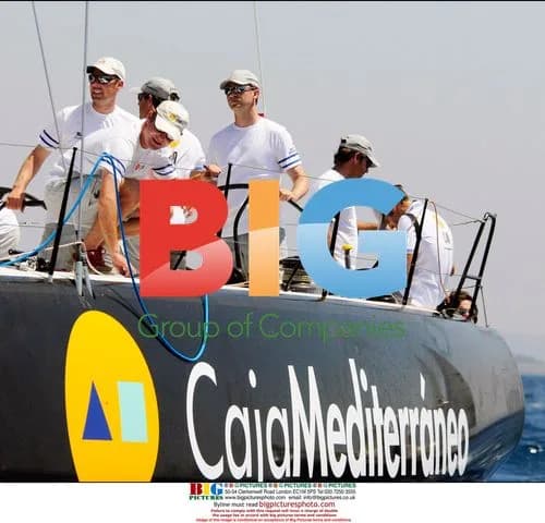 Prince Felipe at Copa del Rey Yacht Race