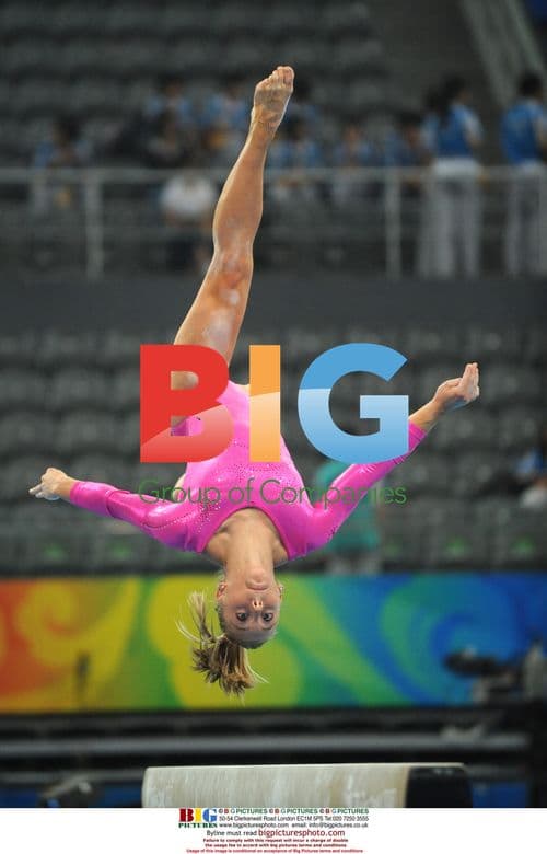 Alicia Sacramone at Beijing Olympics